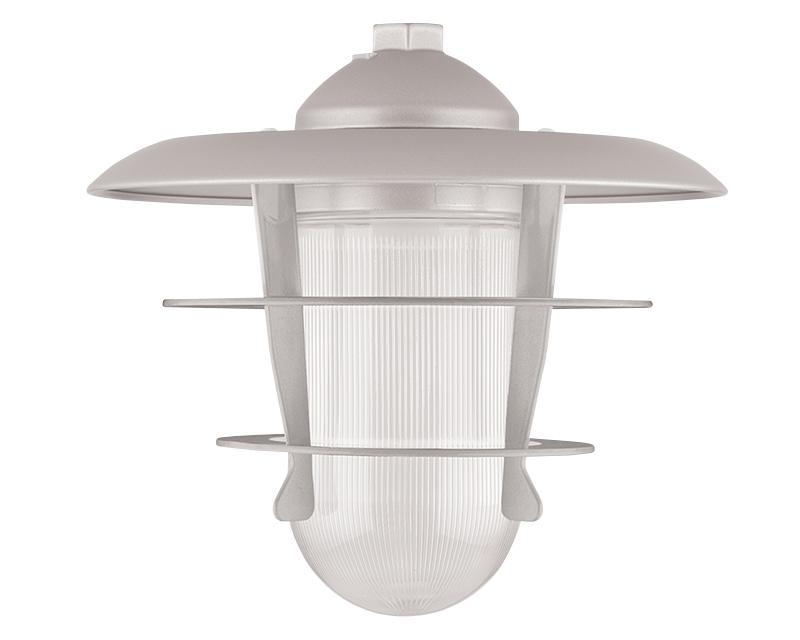 1 Lamp 100w Incandescent, Nicole Reflector, Elongated Prismatic Globe